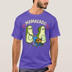 Camiseta Embarazo De Aguacado Aguda, Mamacado