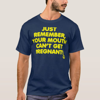 CAMISETA EMBARAZO DE BOCA