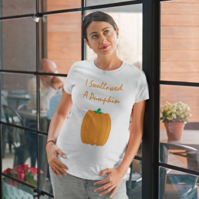 Camiseta Embarazo de calabaza (Subido por el creador)