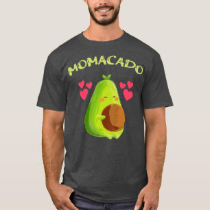Camiseta Embarazo de mujeres mordaza Aguacado Madre