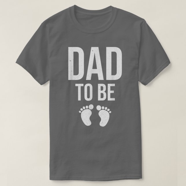 Camiseta Embarazo De Papi Futuro Revela Que El Papá Está Em (Diseño del anverso)