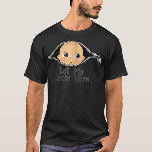 Camiseta Embarazo femenino con bebé a bordo de futuras madr