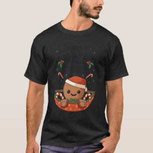 Camiseta Embarazo Gingerbread Man Baby Cookie En Este Horno