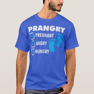 Camiseta Embarazo hambriento enojado con su futura madre em