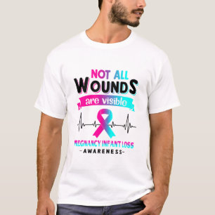 Camiseta Embarazo Lesiones Infantiles Conciencia Mes Regalo