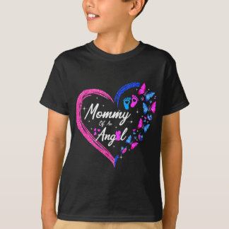 Camiseta Embarazo Lesiones Infantiles Mami Of An Angel Butt