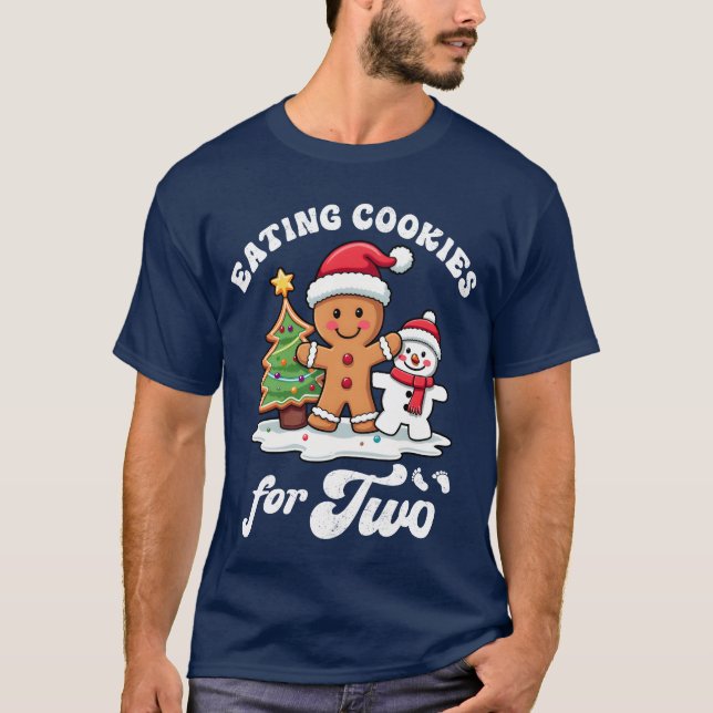 Camiseta Embarazo preñado Cebollas para comer (Anverso)
