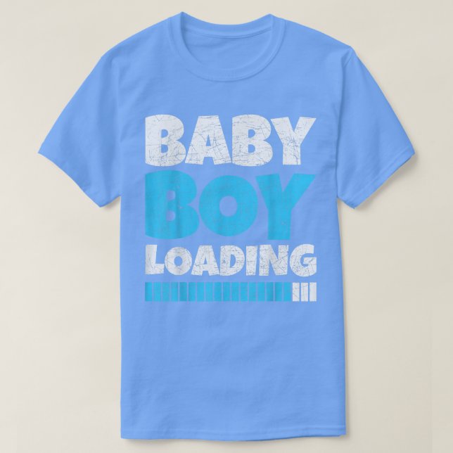 Camiseta Embarazo Revelará Futuros Padres Bebé Cargando P (Diseño del anverso)
