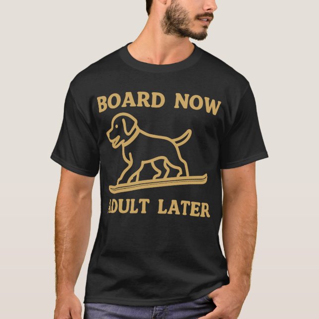 Camiseta Embarcadero ahora, adulto después (Anverso)