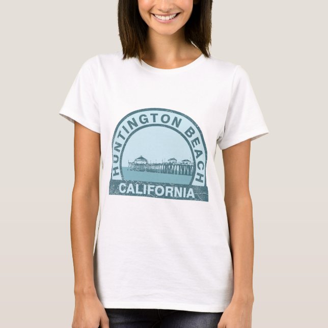 Camiseta Embarcadero de Huntington Beach (Anverso)