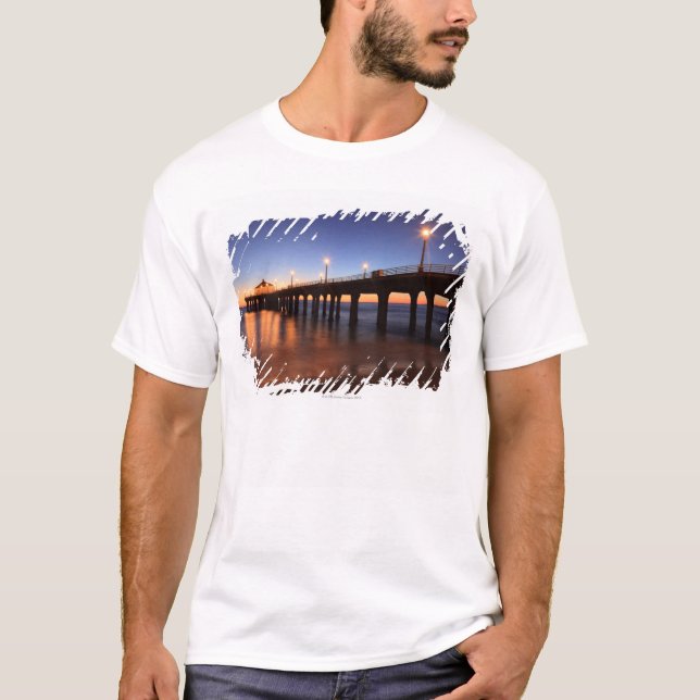 Camiseta Embarcadero en la puesta del sol, California de (Anverso)