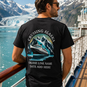 Camiseta Embarque de barco de crucero personalizado por Ala