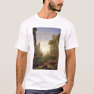 Camiseta Embarque de St. Paula Romana en Ostia, 1637-39