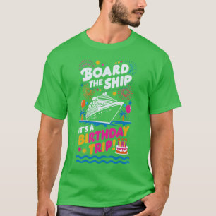 Camiseta Embarque El Barco En Un Aniversario De Aniversario