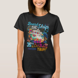 Camiseta Embarque En El Barco Es Un Crucero De Viaje De Cum