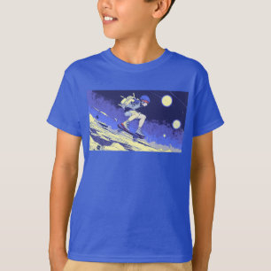 Camiseta Embarque en el espacio - Diseño de Skateboarder