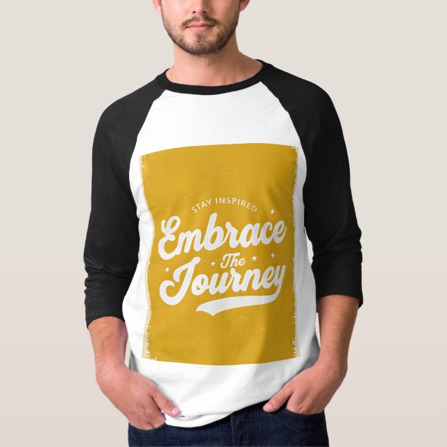 Camiseta Embarque en un inspirador viaje de autodescubrimie (Anverso)
