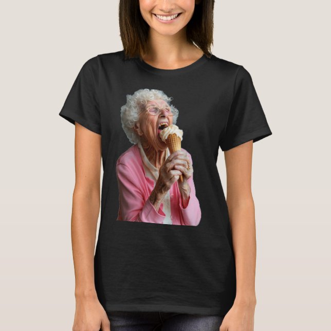 Camiseta Embarring Old Ladies Meme Grandma Grandmother Gran (Anverso)