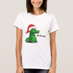 Camiseta ¡Embaucamiento de Bah! Diversión, cocodrilo con 