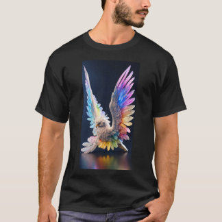 Camiseta Emblem Emblem Crystal Eagle audaz: Abraza