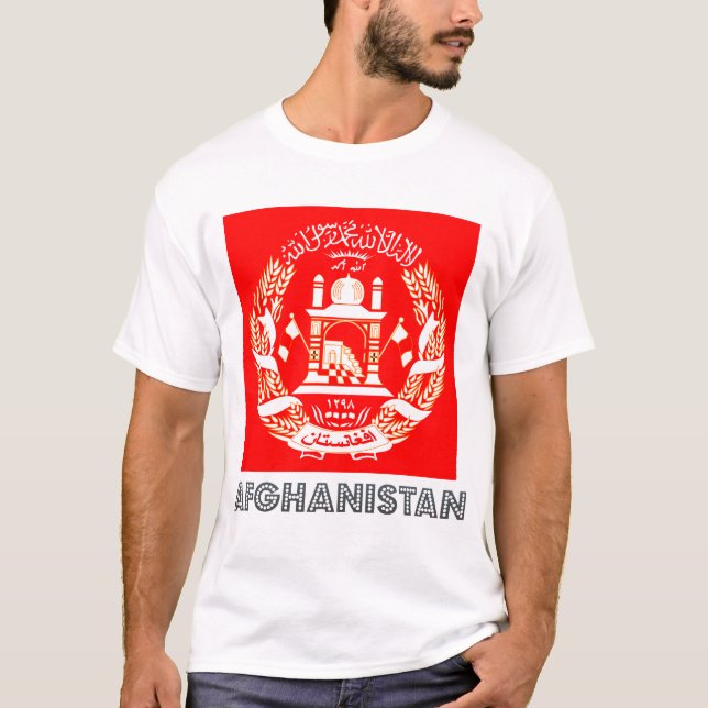 Camiseta Emblema afgano (Anverso)