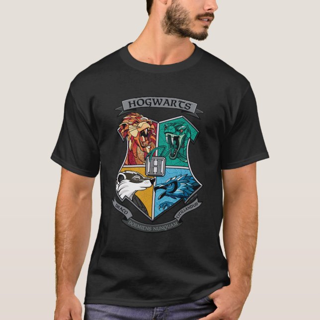 Camiseta Emblema cruzado HOGWARTS™ (Anverso)