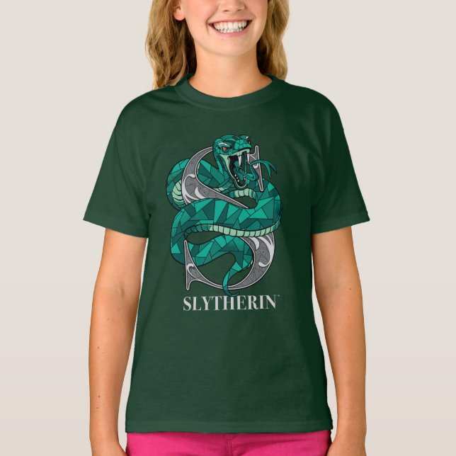 Camiseta Emblema cruzado SLYTHERIN™ (Anverso)