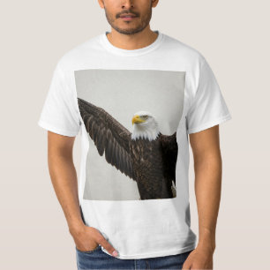 Camiseta Emblema de águila calva