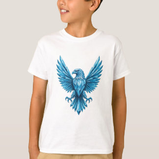 Camiseta Emblema de águila de cristal - símbolo de libertad