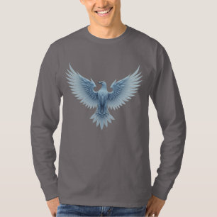 Camiseta Emblema de águila de cristal - Símbolo majestuoso