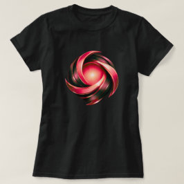 Camiseta Emblema de Arco Entrelazado Gráfico | Lujo Moderno