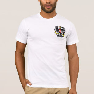 Camiseta emblema de austria