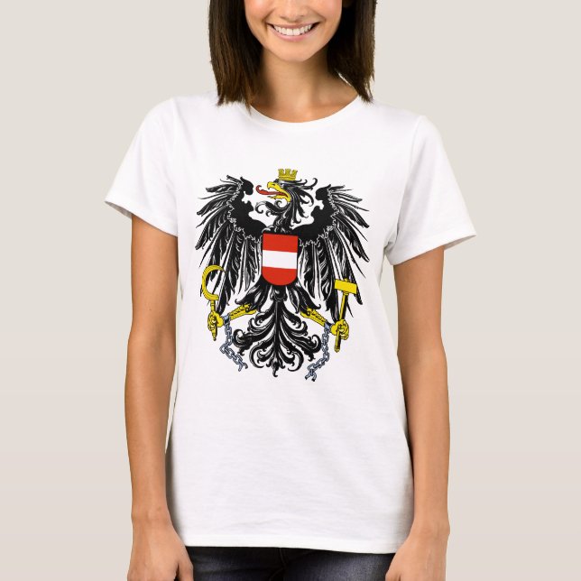 Camiseta emblema de austria (Anverso)