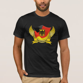 Camiseta Emblema de bandera de Alemania