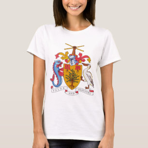 Camiseta emblema de Barbados