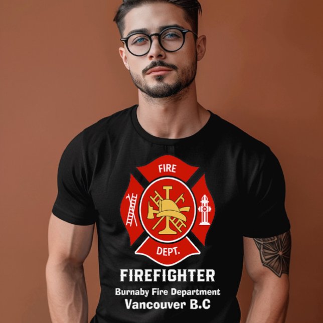 Camiseta Emblema de bomberos (Subido por el creador)
