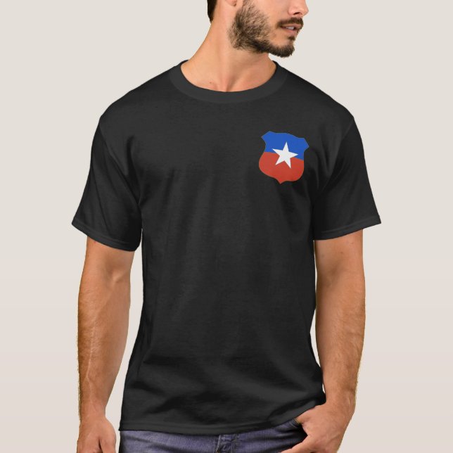 Camiseta Emblema de Chile (Anverso)