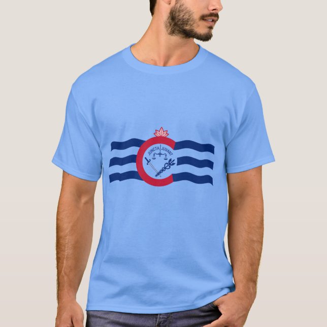 Camiseta Emblema de Cincinnati, Ohio (Anverso)