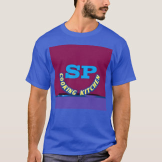 Camiseta Emblema de cocina divertido SP
