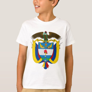 Camiseta emblema de colombia
