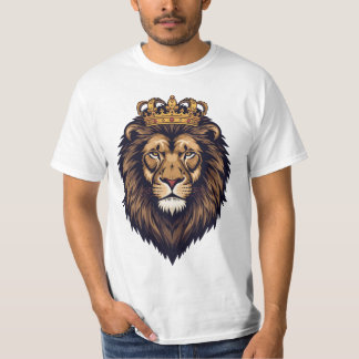 Camiseta Emblema de Corona de León Regio