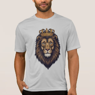 Camiseta Emblema de Corona de León Regio