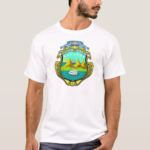 Camiseta emblema de costa rica