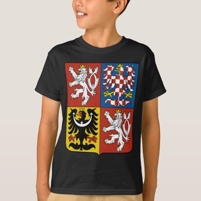 Camiseta emblema de czech (Anverso)