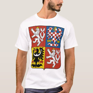 Camiseta emblema de czech