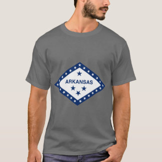 Camiseta Emblema de diamante de Arkansas