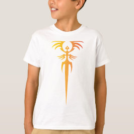 Camiseta Emblema de Fénix Tribal Oscuro – Símbolo Mítico