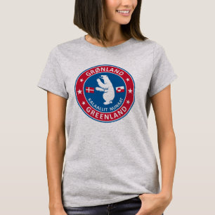 Camiseta Emblema de Groenlandia