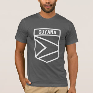 Camiseta Emblema de Guyana