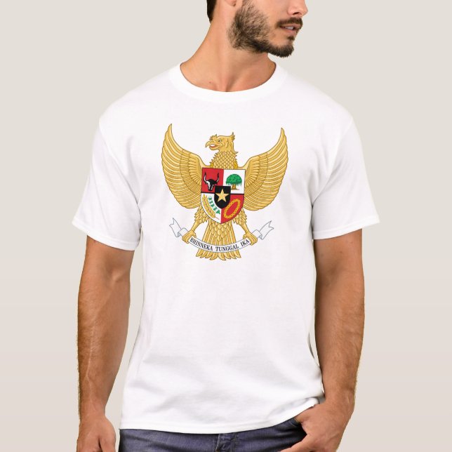 Camiseta emblema de Indonesia (Anverso)